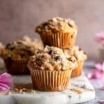 Better Than the Bakery Chocolate Chip Coffee Cake Muffins Recipe