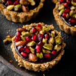 Pomegranate Pistachio Tarts (Gluten-Free, Vegan) Recipe