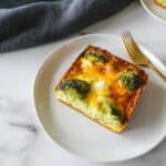 Easy Broccoli and Cheese Egg Bake Recipe