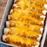 Shredded Beef Enchiladas (Slow Cooker) Recipe