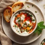 Çılbır: Turkish Eggs with Creamy Yogurt & Butter Sauce Recipe