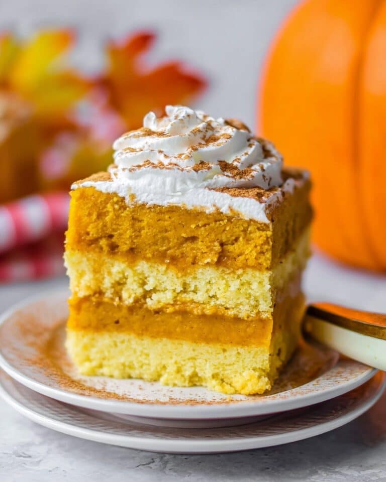Pumpkin Gooey Butter Cake Recipe
