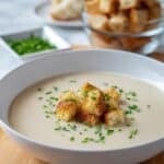 Roasted Garlic Potato Soup Recipe