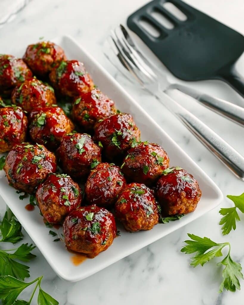 Sweet Chili Meatballs Crockpot Recipe