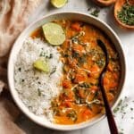 Pumpkin Curry with Coconut Milk and Vegetables Recipe