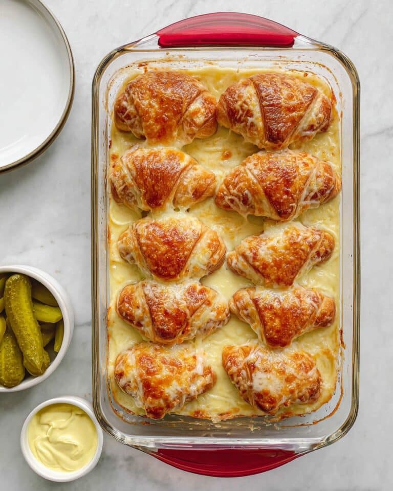 Croque Monsieur Croissant Bake Recipe