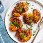 Air Fryer Smashed Potatoes Recipe