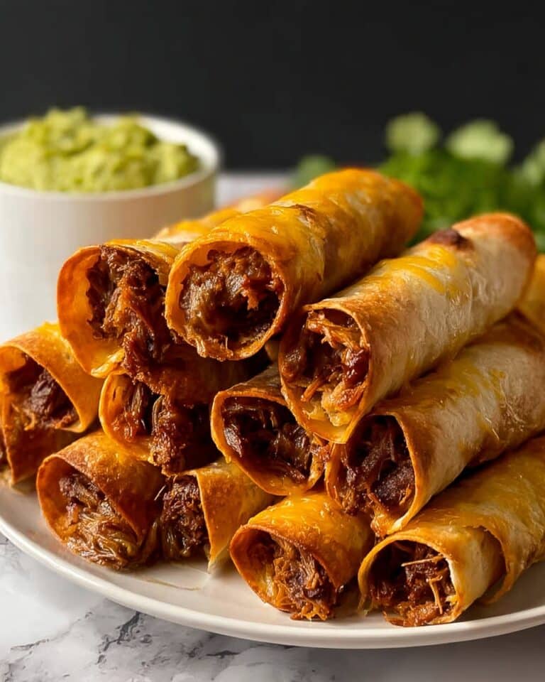 Shredded Beef Taquitos Recipe