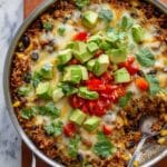 Mexican Beef and Rice Skillet Recipe