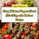 Chinese Pepper Steak with Onions Recipe