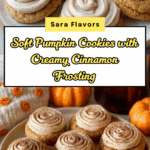 Soft Pumpkin Cookies with Cinnamon Frosting Recipe