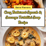 Butternut Squash & Sausage Tortellini Soup Recipe