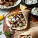 Greek Chicken Gyros with Tzatziki Recipe