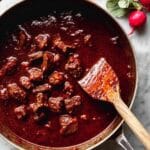 Chile Colorado Stew with Ancho and Guajillo Chiles Recipe