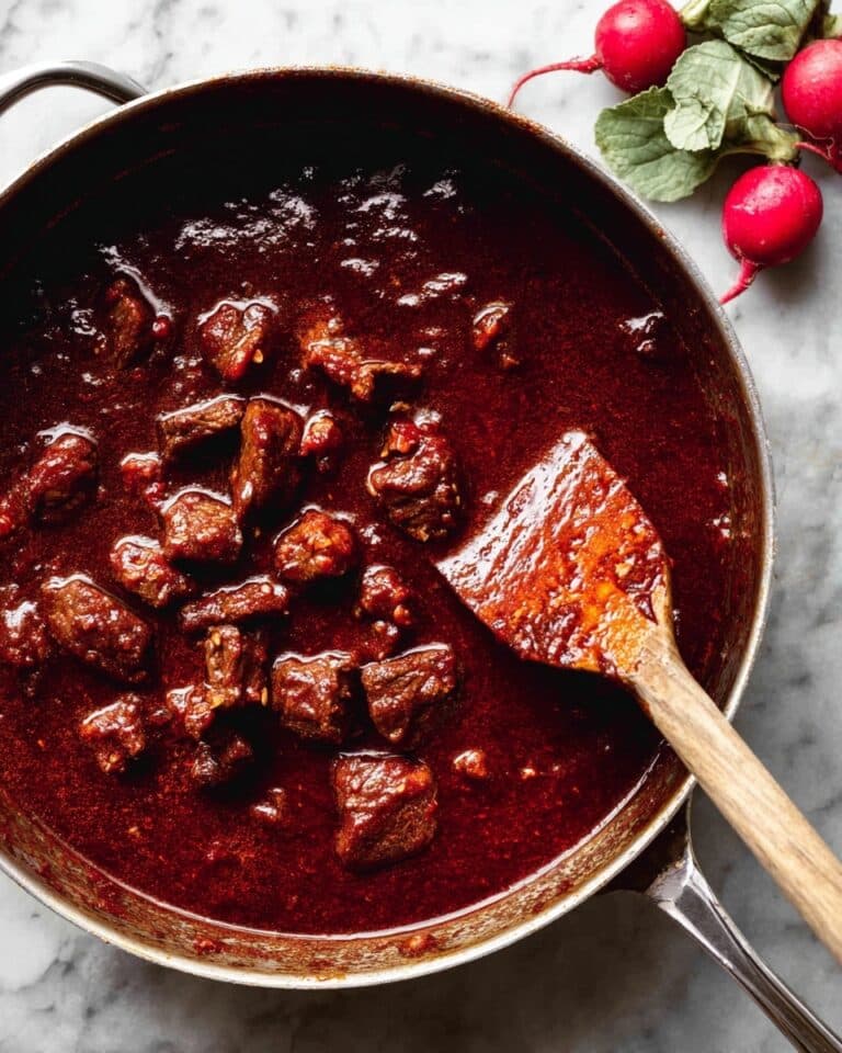 Chile Colorado Stew with Ancho and Guajillo Chiles Recipe