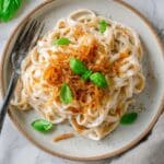 Creamy Caramelized Onion Pasta Recipe