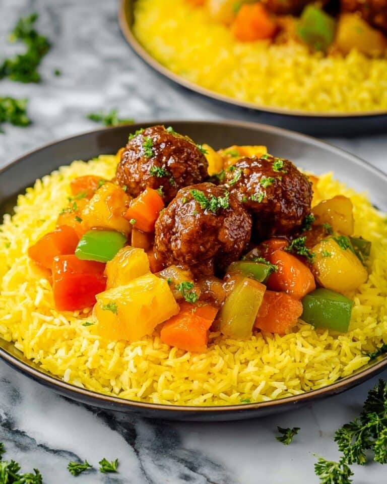 Sweet and Sour Meatballs Recipe