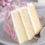 Moist Vanilla Cake Recipe With Easy Buttercream Recipe