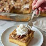 Granny Pineapple Pecan Cake with Creamy Vanilla Icing Recipe