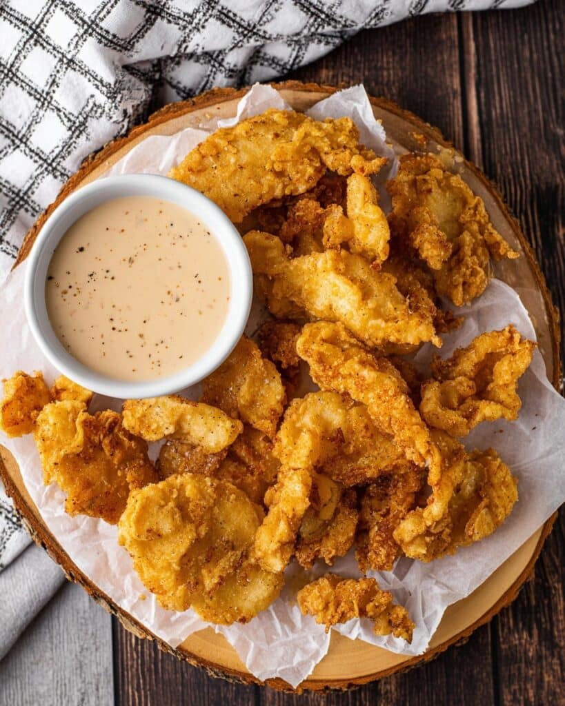 Bloomin Onion Bites with Dipping Sauce Recipe