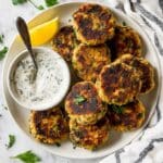 Mediterranean Chicken Patties Recipe