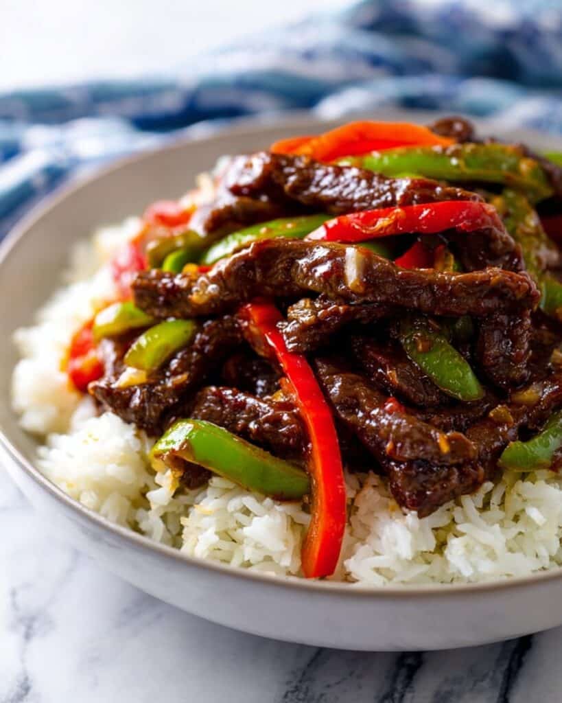 Pepper Steak Stir Fry Recipe