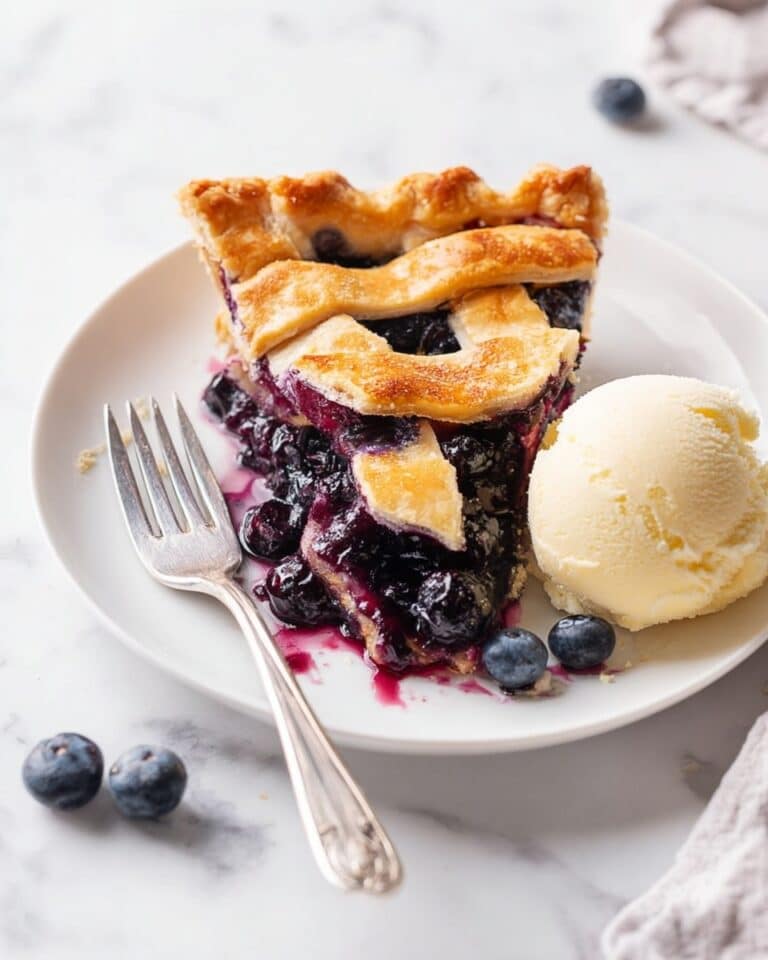 Homemade Blueberry Pie Recipe