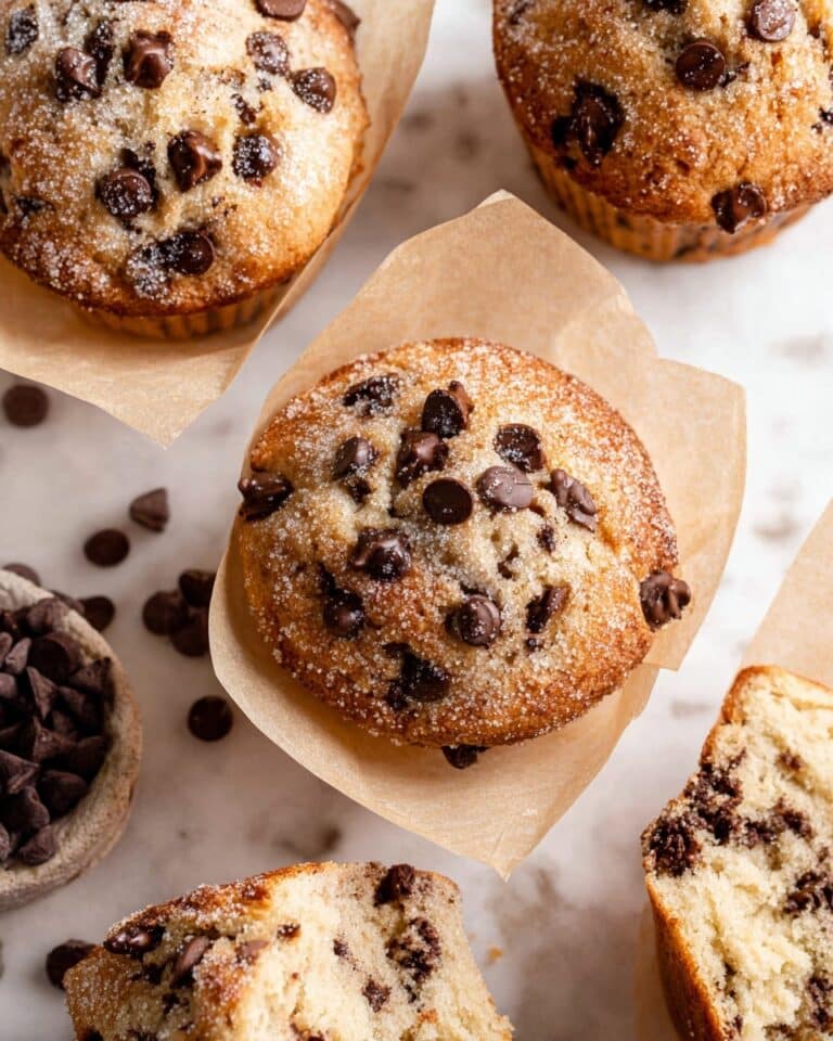 Jumbo Cinnamon Chocolate Chip Muffins Recipe