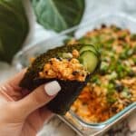 Spicy Salmon Sushi Bake Recipe