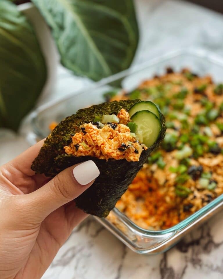 Spicy Salmon Sushi Bake Recipe
