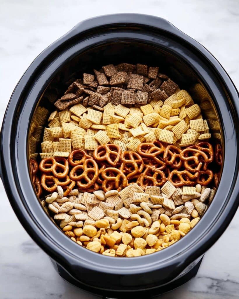 Slow Cooker Chex Mix Recipe