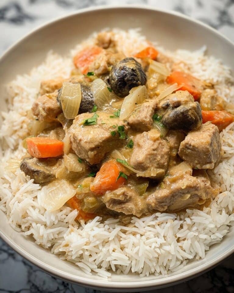 Blanquette de Veau (French Veal Stew) Recipe