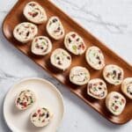 Cranberry Feta Pinwheels Recipe