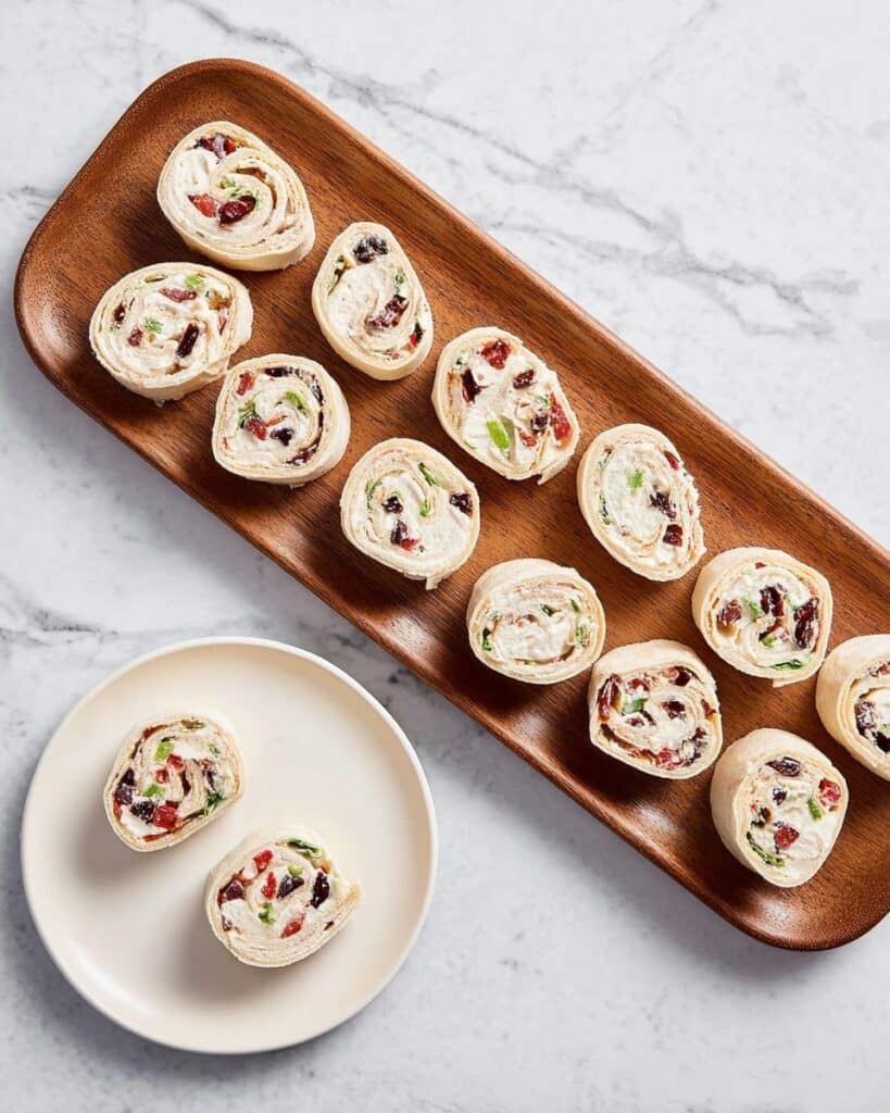Cranberry Feta Pinwheels Recipe