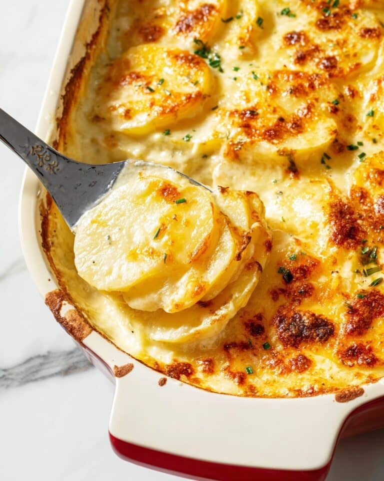 Easy Cheesy Scalloped Potatoes Recipe