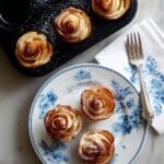 Baked Apple Roses With Puff Pastry Recipe
