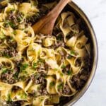 Beef and Noodles Skillet Recipe