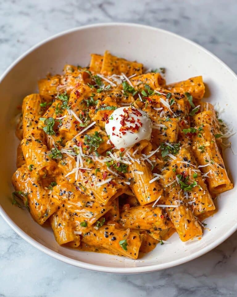 Creamy Fresh Tomato Garlic Pasta Recipe