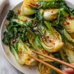 Quick Bok Choy with Garlic and Ginger Recipe