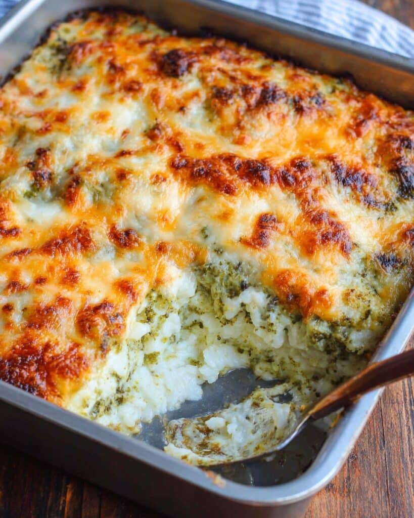 Loaded Cauliflower and Broccoli Casserole with Crispy Bacon and Cheddar Recipe
