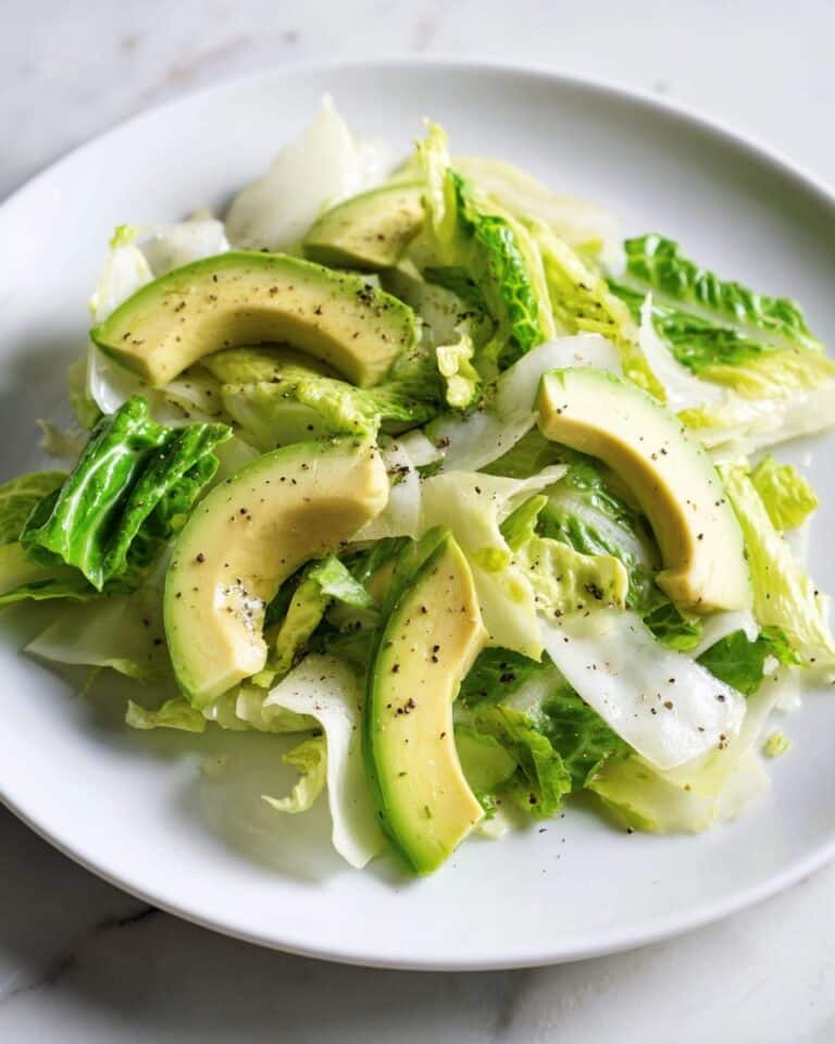 Belgian Endive with Avocado Salad Recipe