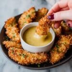 Baked Paleo Chicken Tenders with Honey Mustard Dip Recipe