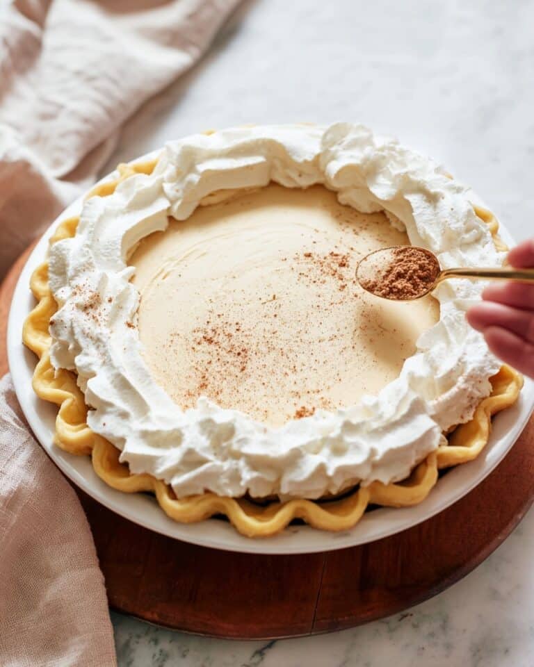 Gingerbread Cream Pie Recipe