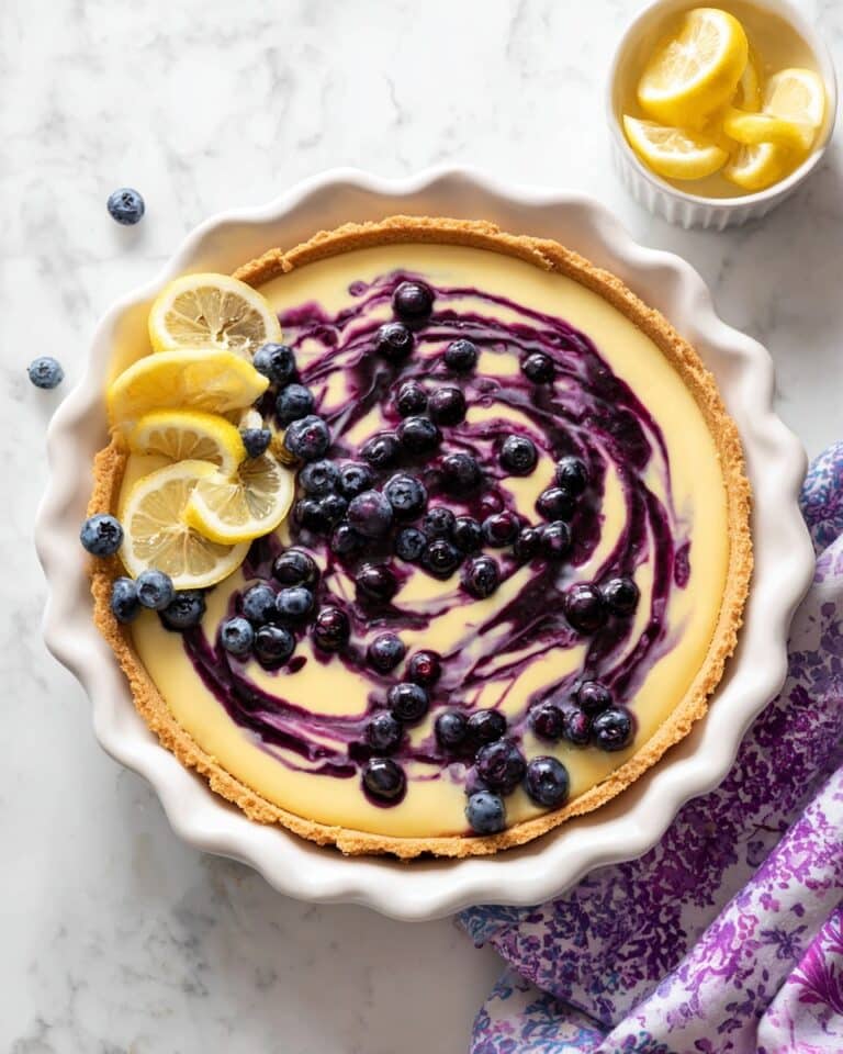 Lemon Blueberry Tart Recipe