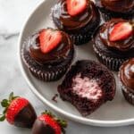 Chocolate Covered Strawberry Cupcakes Recipe