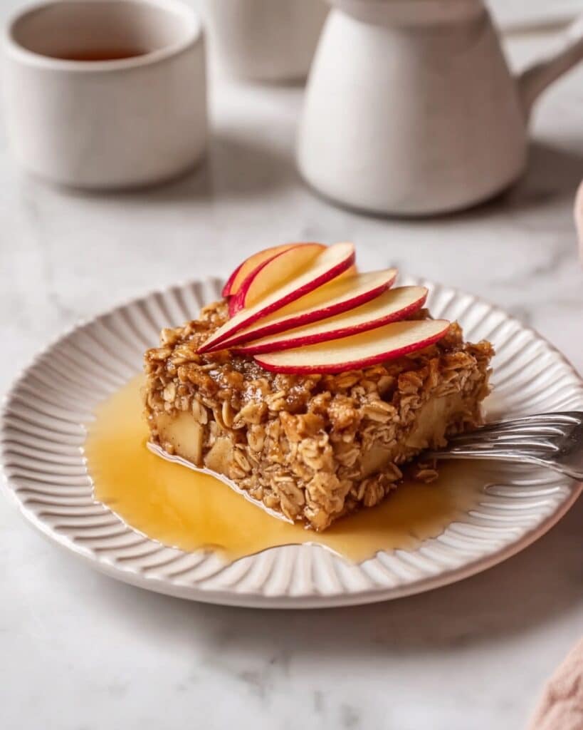 Apple Cinnamon Baked Oatmeal Recipe