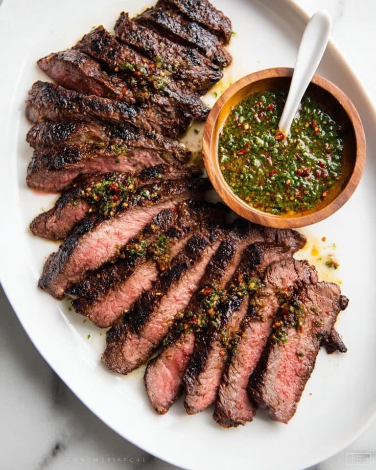 Chimichurri Flank Steak Recipe