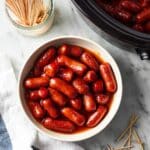 Slow Cooker Little Smokies in Honey Garlic BBQ Sauce Recipe