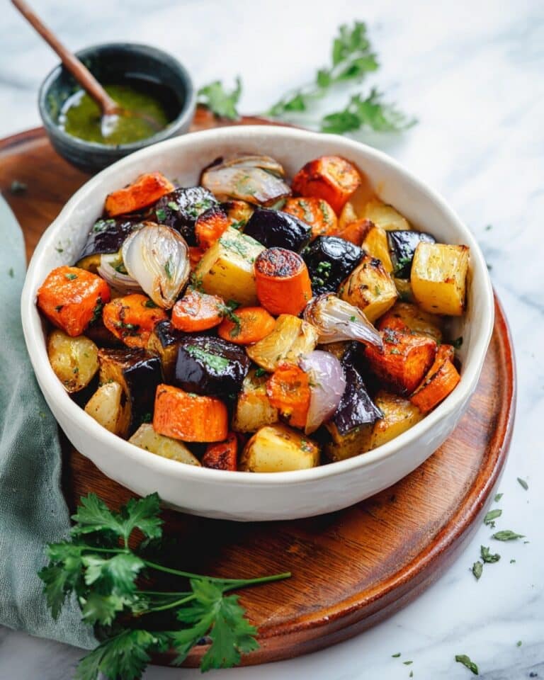 Roasted Root Vegetables with Balsamic Glaze Recipe
