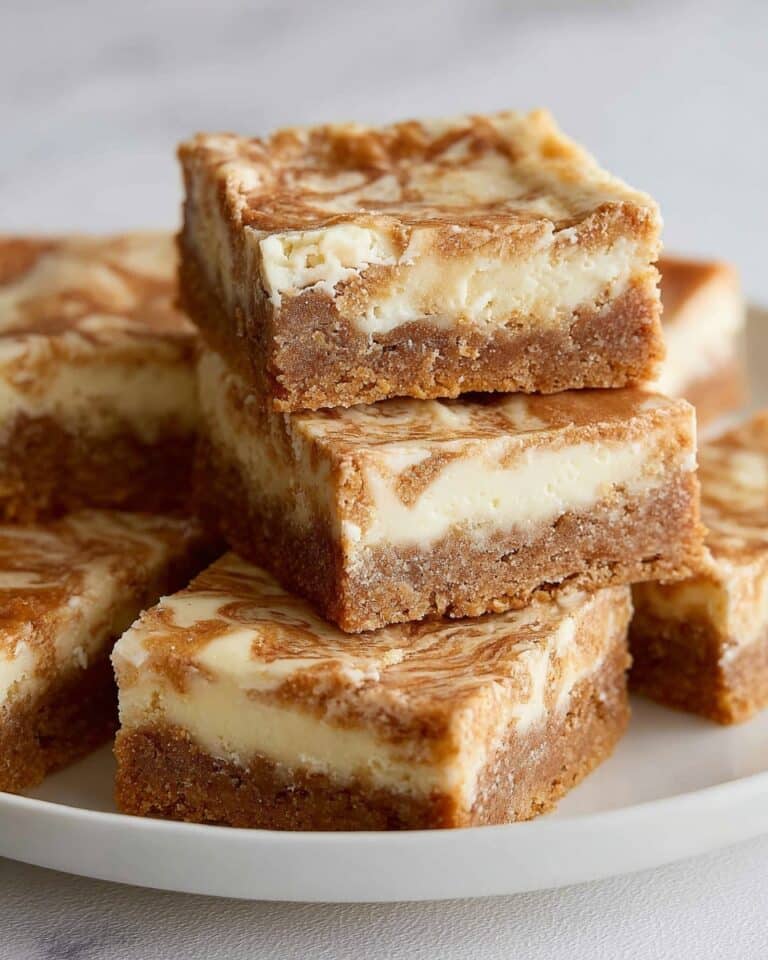 Carrot Cake Bars with Cream Cheese Swirl Recipe